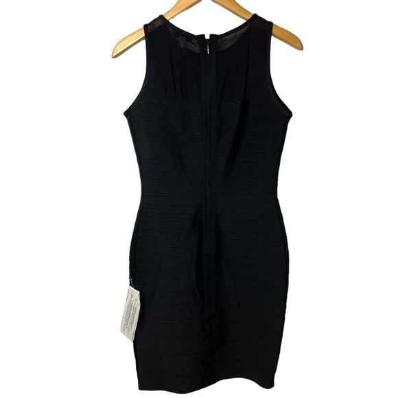 Dress The Population Aitana Sheath Dress Black Size Large Bodycon Bandage - Picture 5 of 10